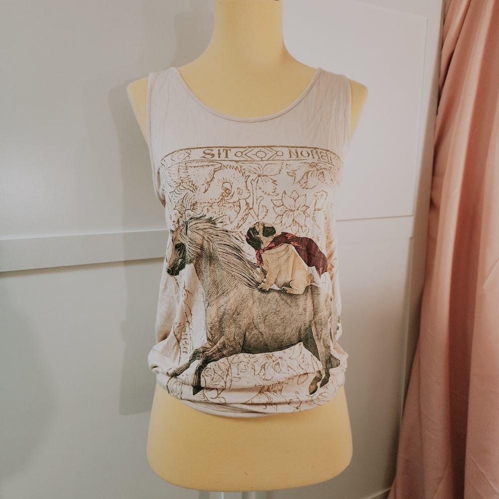 Pug unicorn tank